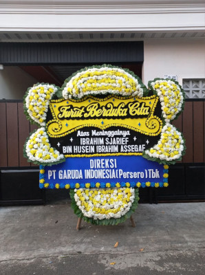 Papan Bunga Duka di Padang Temu